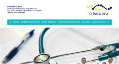 Desktop Screenshot of clinicavila.com